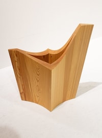 Folded Timber Lamps