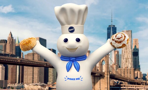 Oversized Baking Mascot Installations : Pillsbury Doughboy