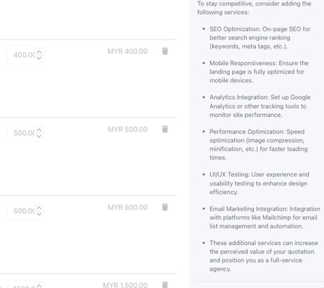 Intelligent Pricing Insights