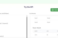 Automated Spreadsheet Generators