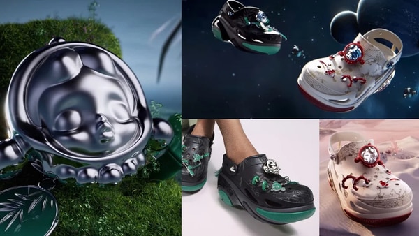 Tasselled Chain Clogs