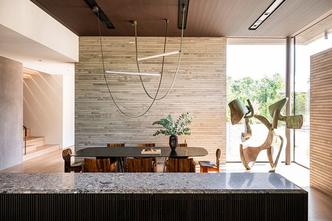 Textured Mid-Century Houses