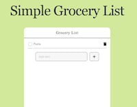 Collaborative Grocery Planners Image 1