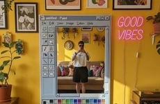Colorful Retro Pixel Mirrors