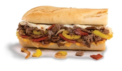 Ingredient-Packed Cheesesteak Sandwiches