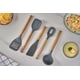 Eco-Friendly Oak-Made Kitchen Utensils Image 1