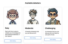 AI Debate Trainers