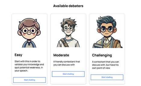 AI Debate Trainers