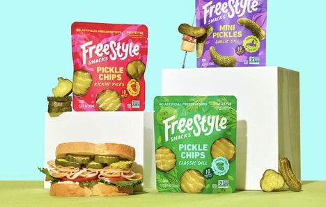 Snackable Pickle Pouches