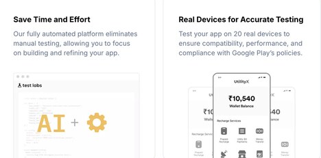 Scalable App Testing
