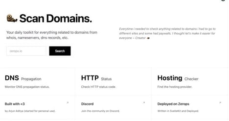 Domain Analysis Tools