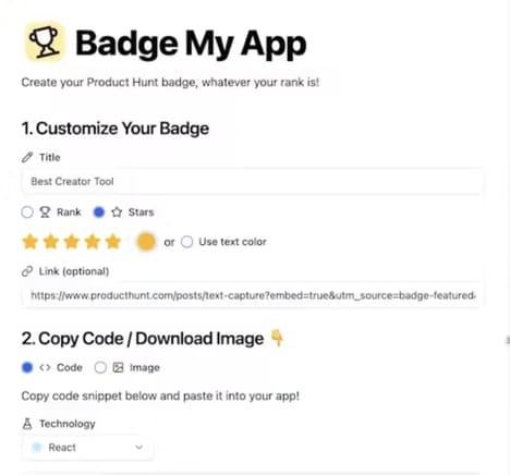 Web Badge Creators