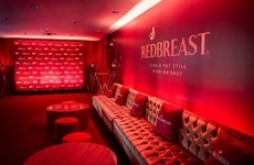 Red-Forward Hospitality Spaces