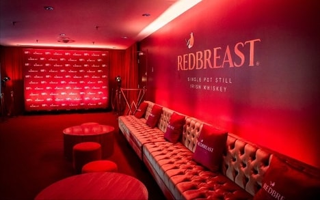 Red-Forward Hospitality Spaces