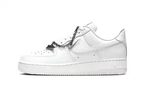 Silver Accent Sneakers