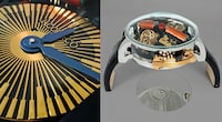 Sculptural Timepiece Tables