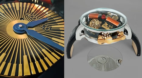 Sculptural Timepiece Tables