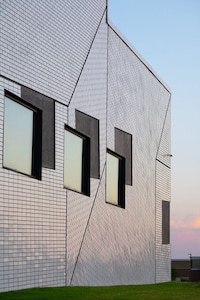 Thin Brick Modern Buildings Image 2