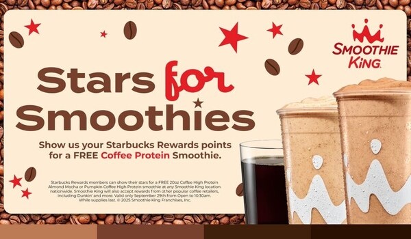 Complimentary Coffee Smoothie Promotions