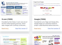 Historic Product Versions