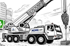 Hybrid All-Terrain Construction Cranes