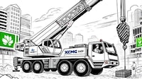 Hybrid All-Terrain Construction Cranes Image 1