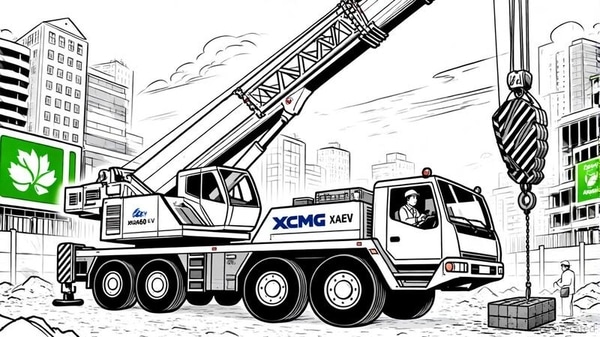 Hybrid All-Terrain Construction Cranes