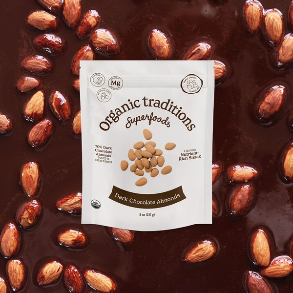 Dark Chocolate-Covered Almonds