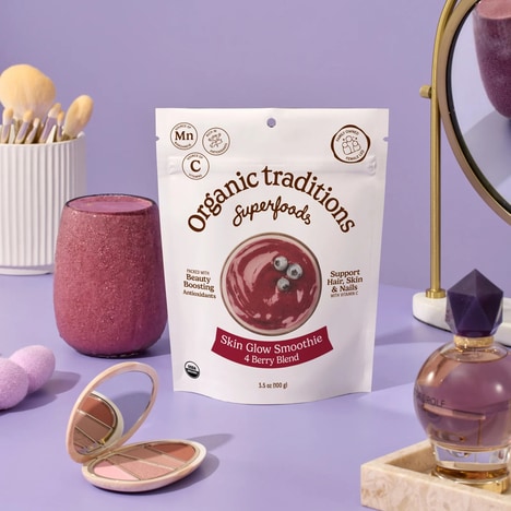 Skin Glow-Promoting Smoothie Powders