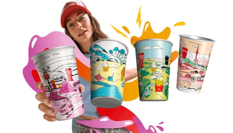 QSR Color-Shift Cups