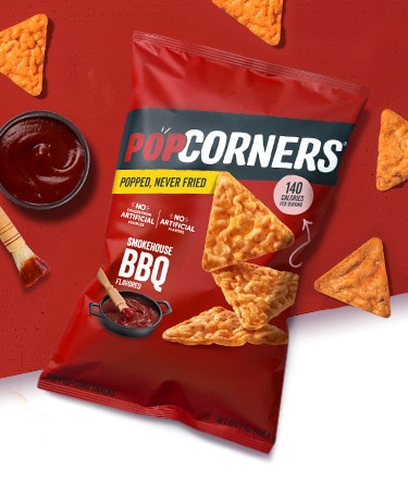 Saucy Popcorn-Inspired Snack Chips