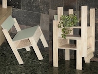 Wooden Twin Chair Designs Image 3