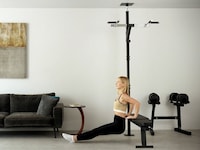 Sleek Tension-Mounted Gyms