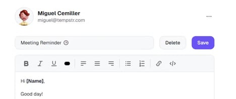 Messaging Efficiency Tools