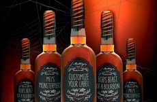 Dressed-Up Bourbon Bottles