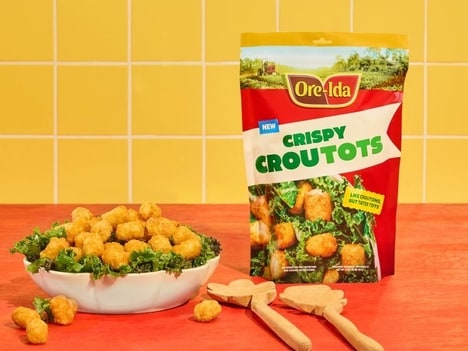 Crispy Potato Tot Croutons