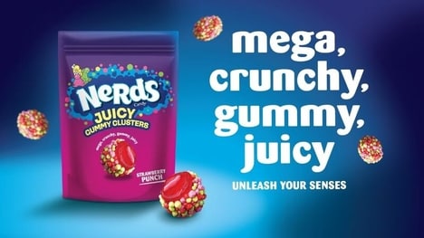 Juicy Textural Candy Products : NERDS Juicy Gummy Clusters