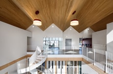 Contemporary Wooden City Halls