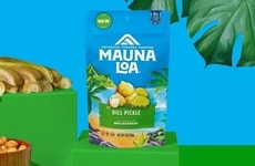 Pickle-Flavored Macadamia Nuts