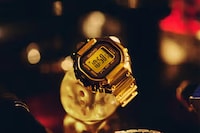 Gold-Tonal Ring Timepieces Image 1