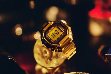 Gold-Tonal Ring Timepieces