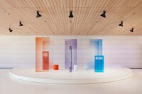 Mirrored Sculpture Installations