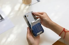 Solar-Powered Power Bank Wallets