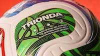 Tricolored Tournament Soccer Balls Image 2