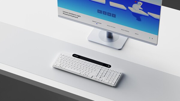 Ambient Light-Powered Keyboards