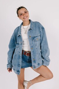 Oversized Denim Jackets Image 2