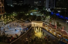 Festive Outdoor Hotel Activations