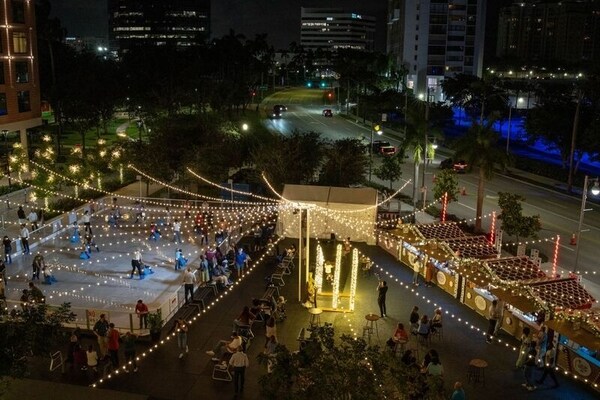 Festive Outdoor Hotel Activations