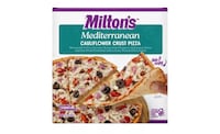 Meat-Free Mediterranean Pizzas Image 1