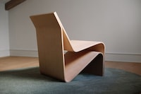 Plywood Sculptural Chairs Image 2